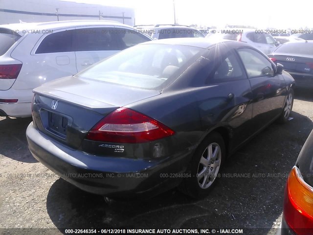 1HGCM82485A018474 - 2005 HONDA ACCORD SE GRAY photo 4