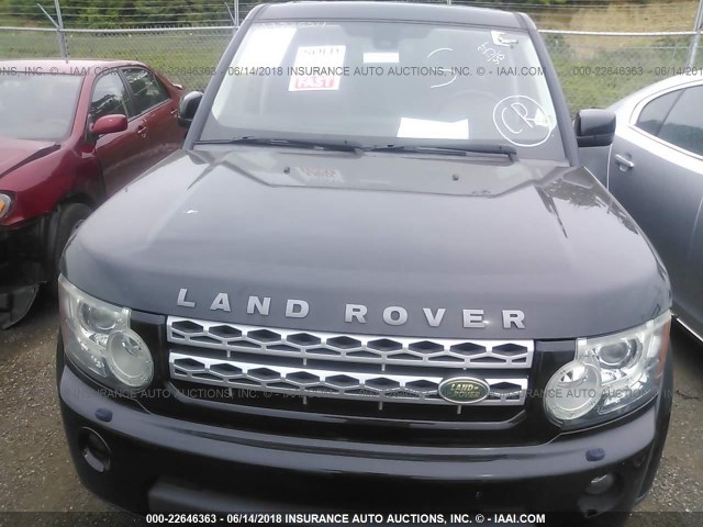 SALAK2D48BA550124 - 2011 LAND ROVER LR4 HSE LUXURY BLACK photo 6