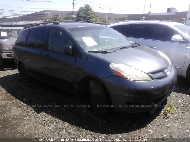 5TDZA23C16S398833 - 2006 TOYOTA SIENNA CE/LE BLUE photo 1