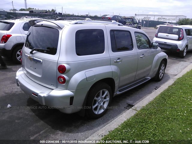 3GNDA23D77S553778 - 2007 CHEVROLET HHR LT SILVER photo 4