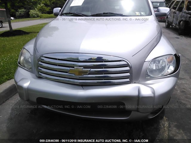 3GNDA23D77S553778 - 2007 CHEVROLET HHR LT SILVER photo 6