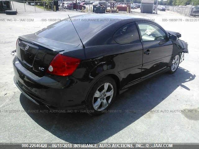 JTKDE167650019889 - 2005 TOYOTA SCION TC 黑色 照片 4