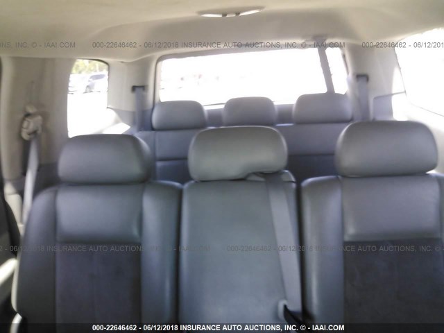 1D8HD58237F563630 - 2007 DODGE DURANGO LIMITED WHITE photo 8