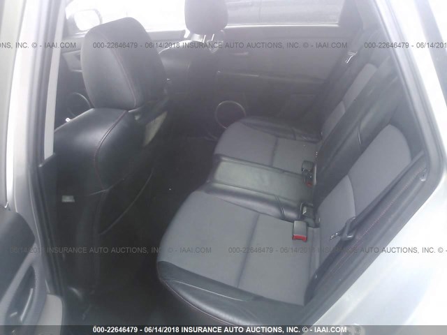 JM1BK34L771639568 - 2007 MAZDA SPEED 3 SILVER photo 8