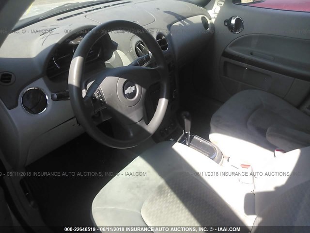 3GNDA13D97S550116 - 2007 CHEVROLET HHR LS SILVER photo 5