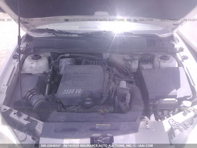 1G1ZS51886F196688 - 2006 CHEVROLET MALIBU LS 白色 照片 10