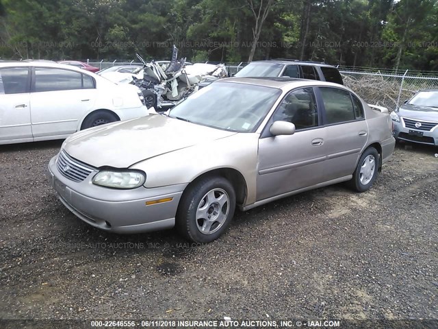 1G1NE52J2Y6136299 - 2000 CHEVROLET MALIBU LS 金色 照片 2