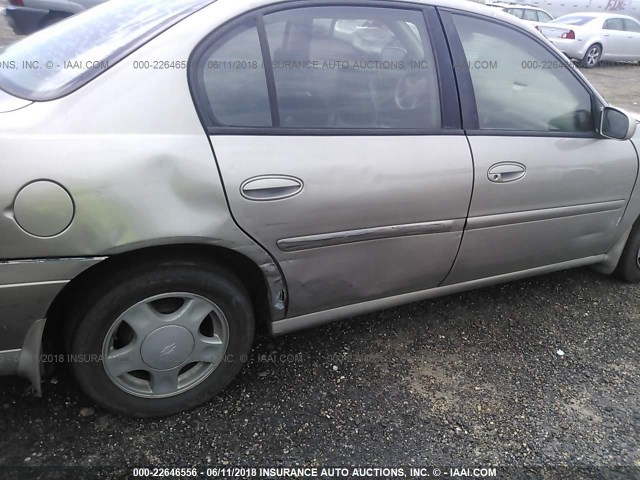 1G1NE52J2Y6136299 - 2000 CHEVROLET MALIBU LS 金色 照片 6