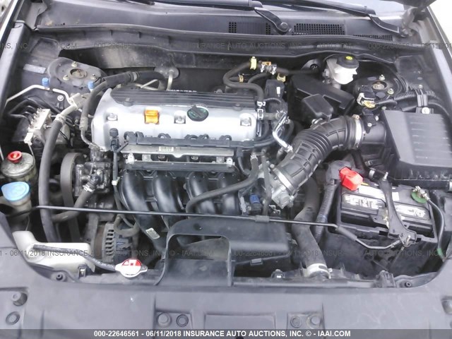 1HGCP2F36AA083792 - 2010 HONDA ACCORD LX 黑色 照片 10