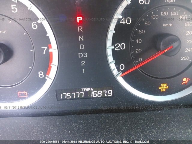 1HGCP2F36AA083792 - 2010 HONDA ACCORD LX 黑色 照片 7