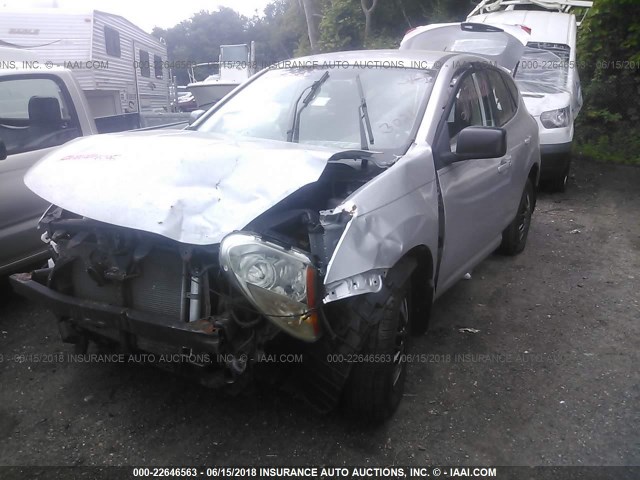 JN8AS58T69W051754 - 2009 NISSAN ROGUE S/SL SILVER photo 2