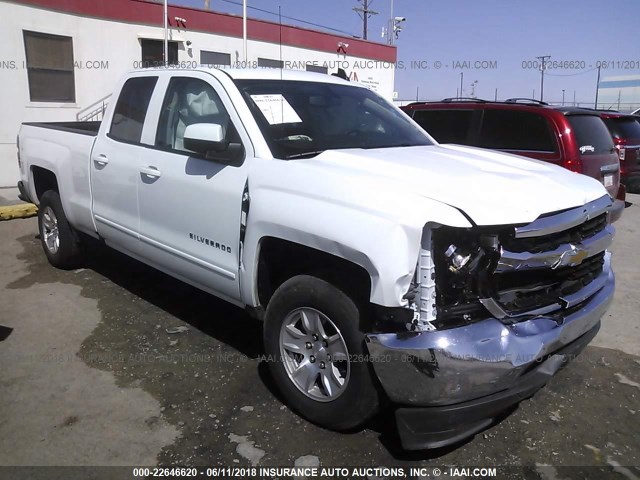 1GCRCREC5JZ182040 - 2018 CHEVROLET SILVERADO C1500 LT Weiß Foto 1