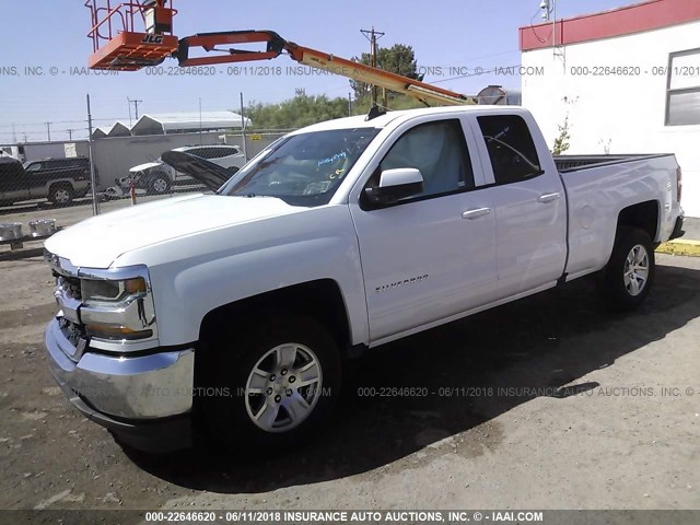 1GCRCREC5JZ182040 - 2018 CHEVROLET SILVERADO C1500 LT Weiß Foto 2