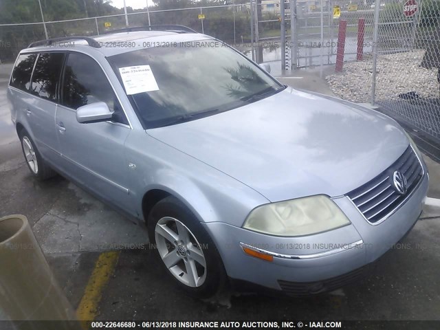 WVWWH63B84E064394 - 2004 VOLKSWAGEN PASSAT GLX 浅蓝色 照片 1