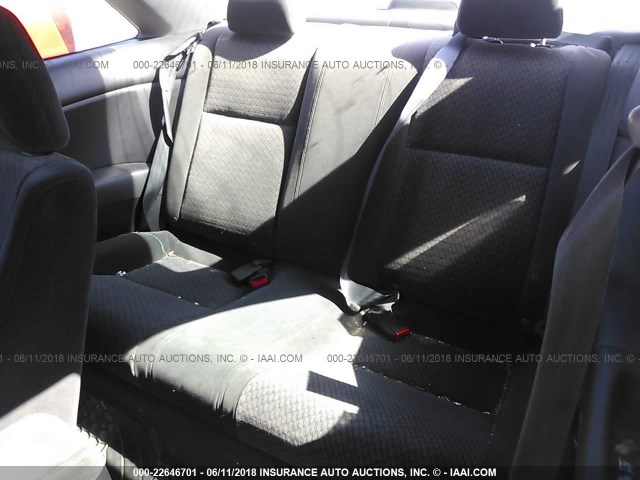 1HGEM211X4L013910 - 2004 HONDA CIVIC DX VP RED photo 8