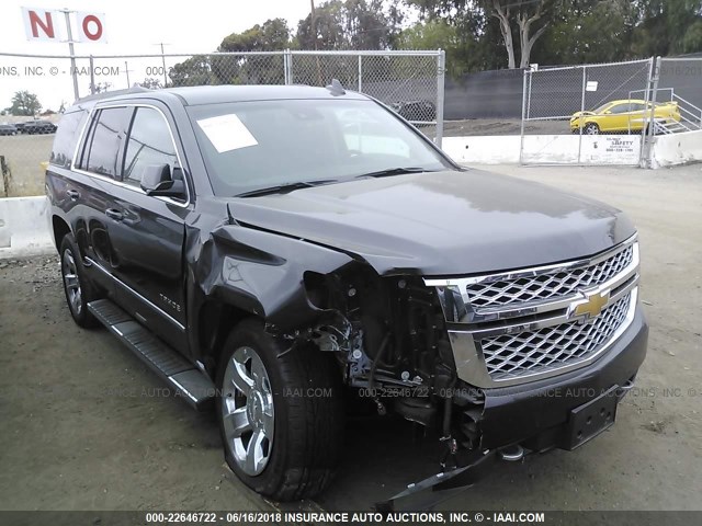 1GNSCBKC4HR232134 - 2017 CHEVROLET TAHOE C1500 LT GRAY photo 1