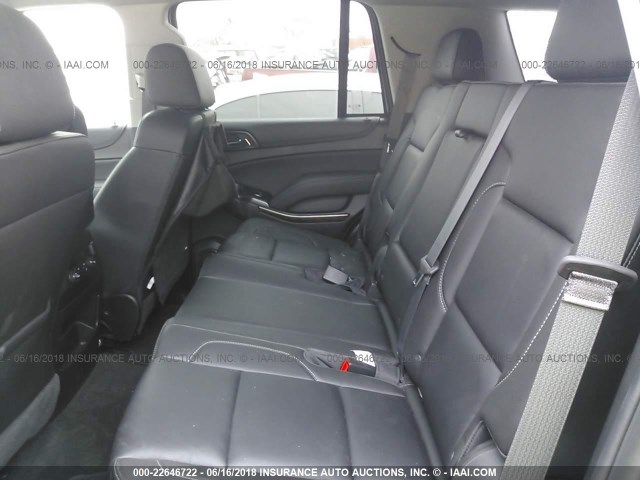 1GNSCBKC4HR232134 - 2017 CHEVROLET TAHOE C1500 LT GRAY photo 8