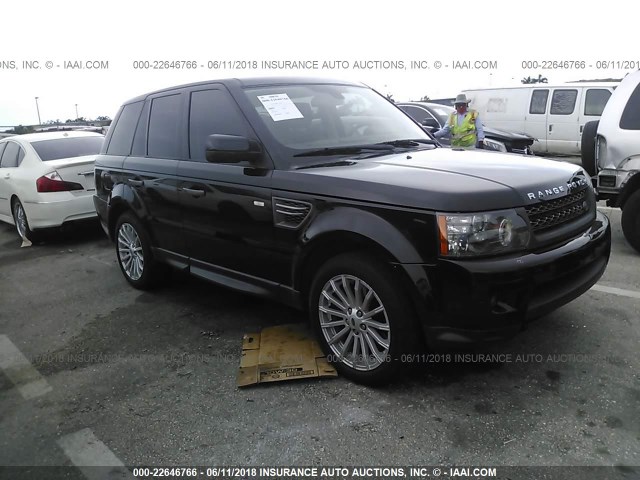 SALSF2D42BA711530 - 2011 LAND ROVER RANGE ROVER SPORT HSE BLACK photo 1