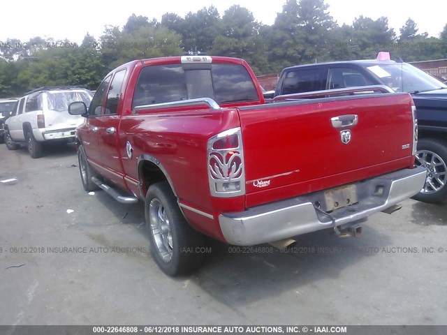 1D7HA18N25S270421 - 2005 DODGE RAM 1500 ST/SLT RED photo 3