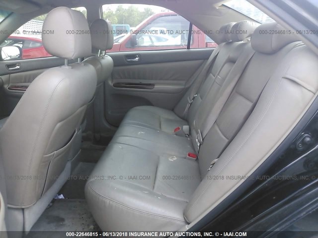 4T1BE32K75U081374 - 2005 TOYOTA CAMRY LE/XLE/SE 黑色 照片 8