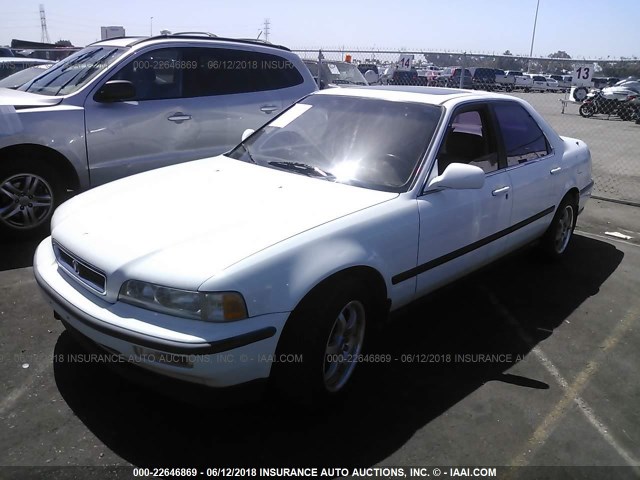 JH4KA7668NC032502 - 1992 ACURA LEGEND L WHITE photo 2