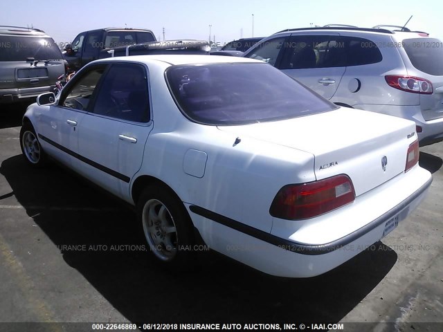 JH4KA7668NC032502 - 1992 ACURA LEGEND L WHITE photo 3