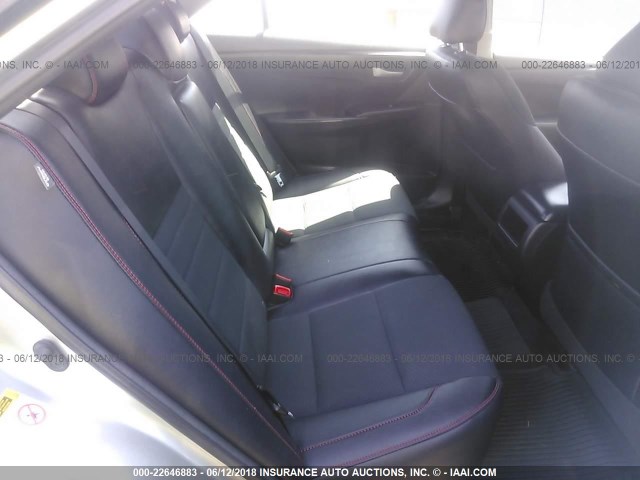 4T1BF1FKXHU667020 - 2017 TOYOTA CAMRY LE/XLE/SE/XSE SILVER photo 8