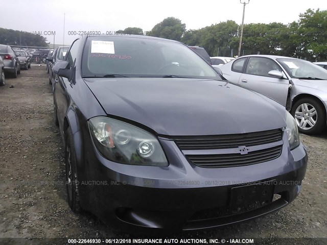 1G1AM18B567704112 - 2006 CHEVROLET COBALT SS GRAY photo 6