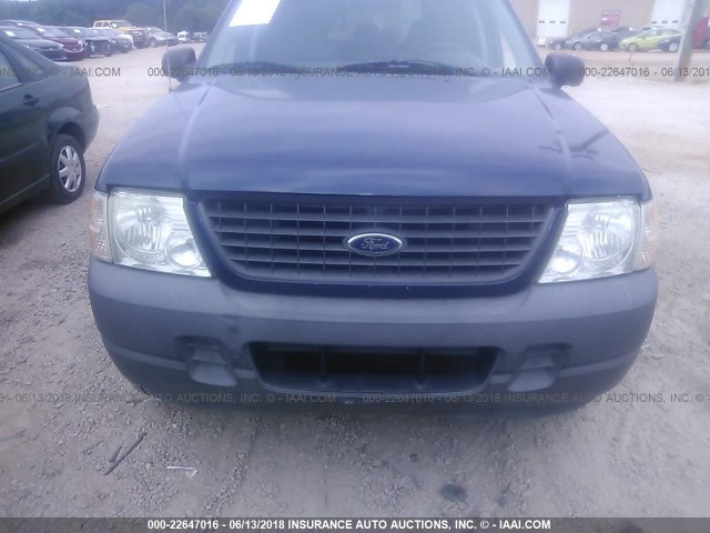 1FMZU62K84UA12985 - 2004 FORD EXPLORER XLS/XLS SPORT Dark Blue photo 6