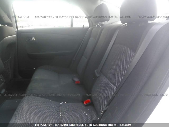 1G1ZC5E18BF305008 - 2011 CHEVROLET MALIBU 1LT WHITE photo 8