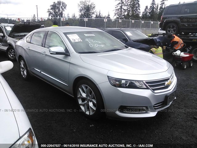 1G1145S34HU185664 - 2017 CHEVROLET IMPALA PREMIER SILVER photo 1