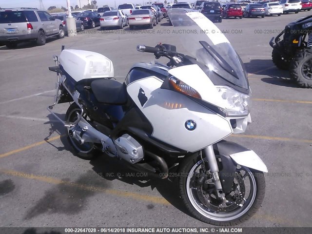 WB10388058ZT12488 - 2008 BMW R1200 RT WHITE photo 1