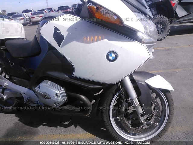 WB10388058ZT12488 - 2008 BMW R1200 RT WHITE photo 5