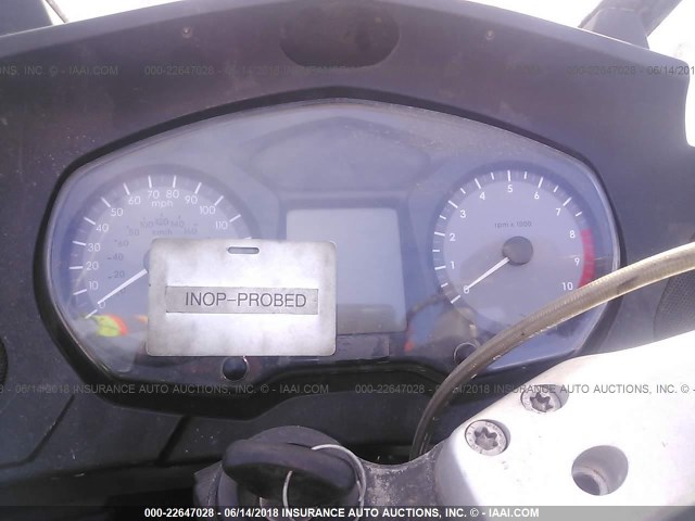 WB10388058ZT12488 - 2008 BMW R1200 RT WHITE photo 7