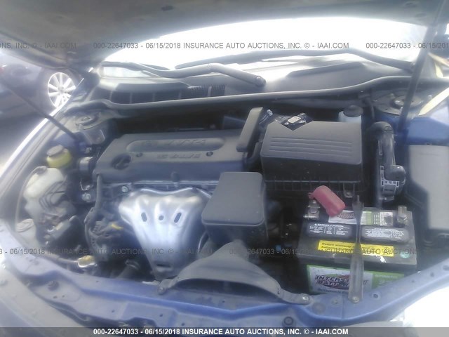 4T4BE46K59R063368 - 2009 TOYOTA CAMRY SE/LE/XLE ლურჯი ფოტო 10