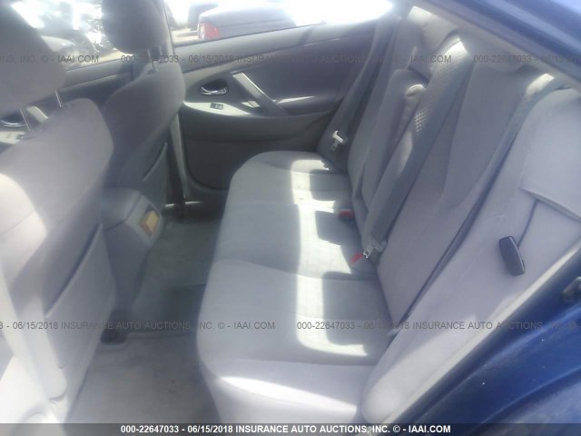 4T4BE46K59R063368 - 2009 TOYOTA CAMRY SE/LE/XLE ლურჯი ფოტო 8