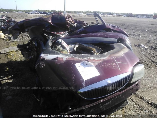 1LNHM86S14Y675924 - 2004 LINCOLN LS 栗色 照片 1