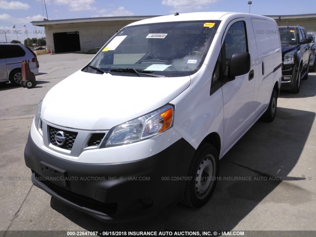 3N6CM0KN1GK700328 - 2016 NISSAN NV200 2.5S/2.5SV WHITE photo 2