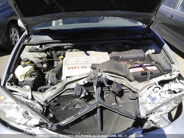 4T1BF30K84U080443 - 2004 TOYOTA CAMRY LE/XLE/SE Gümüş foto 10