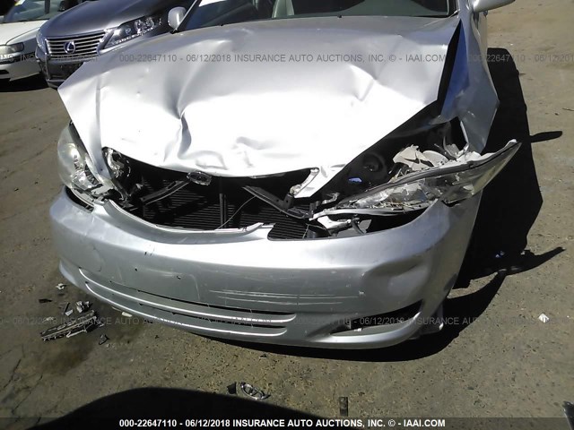4T1BF30K84U080443 - 2004 TOYOTA CAMRY LE/XLE/SE Gümüş foto 6