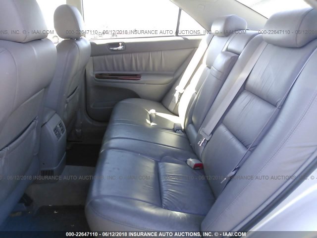 4T1BF30K84U080443 - 2004 TOYOTA CAMRY LE/XLE/SE Gümüş foto 8