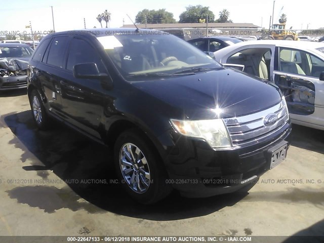 2FMDK39C67BB44666 - 2007 FORD EDGE SEL PLUS BLACK photo 1