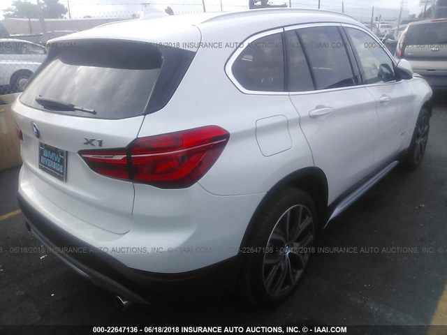 WBXHU7C32H5H34780 - 2017 BMW X1 SDRIVE28I WHITE photo 4