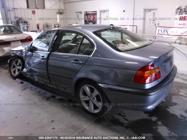 WBAEW53404PN32374 - 2004 BMW 330 XI BLUE photo 3