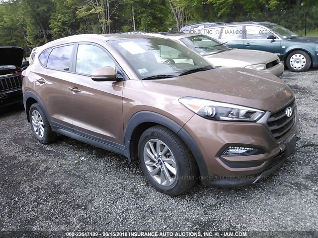 KM8J3CA21GU141901 - 2016 HYUNDAI TUCSON LIMITED/SPORT AND ECO/SE BROWN photo 1
