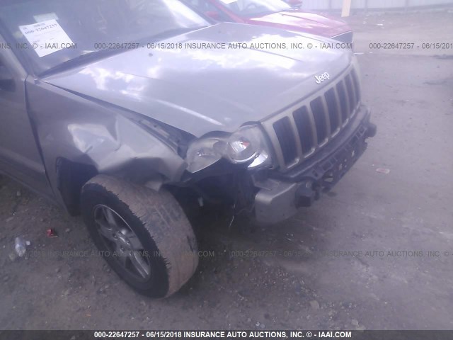 1J4GS48KX6C148566 - 2006 JEEP GRAND CHEROKEE LAREDO/COLUMBIA/FREEDOM 香槟色 照片 6