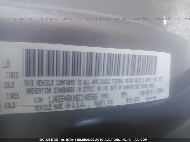 1J4GS48KX6C148566 - 2006 JEEP GRAND CHEROKEE LAREDO/COLUMBIA/FREEDOM 香槟色 照片 9