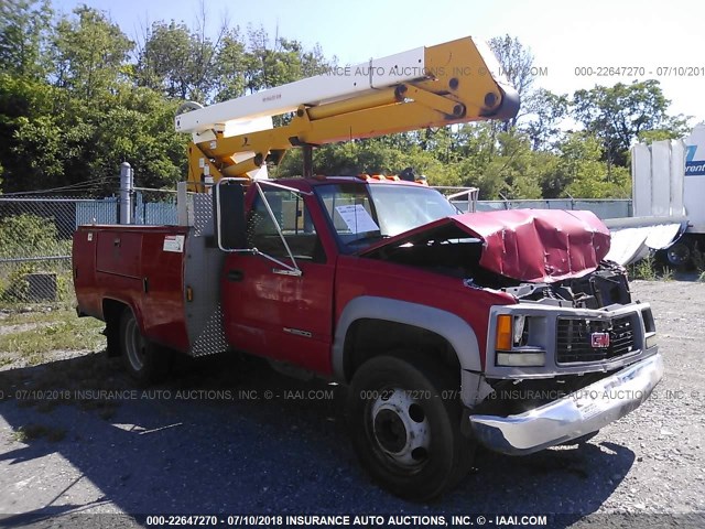 1GDKC34F7TJ507231 - 1996 GMC C3500 C3500 HEAVY DUTY RED photo 1