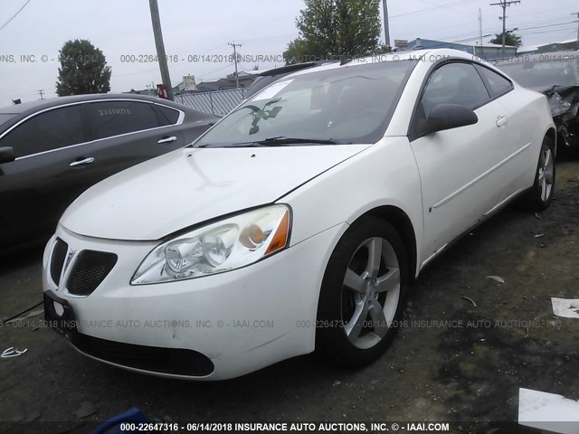 1G2ZM151664226147 - 2006 PONTIAC G6 GTP WHITE photo 2