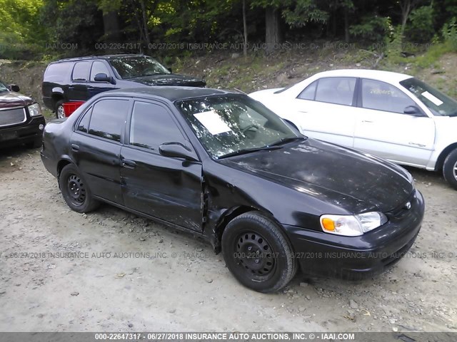 2T1BR12E9XC102538 - 1999 TOYOTA COROLLA VE/CE/LE BLACK photo 1